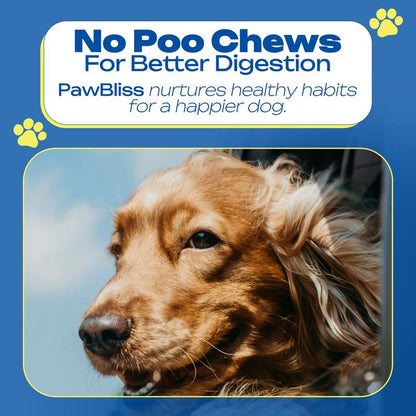 No Poo Chews for Dogs – Digestive Health and Stool Eating Prevention – Probiotics & Enzyme Formula – Teeth and Gum Support – Stop Dogs from Eating Poop