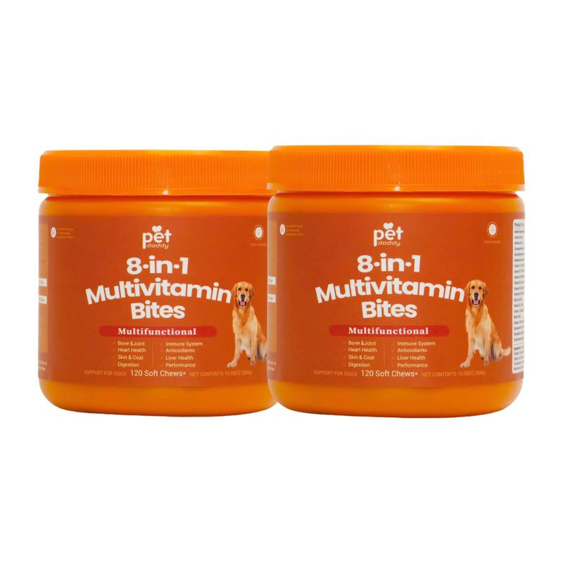 300Gxxl Family Size Petdaddy Chewable Dog Multivitamin | Joint, Skin & Omega 3 Support | Puppy & Senior | 120 Chews #Dogsupplements #Pethealth